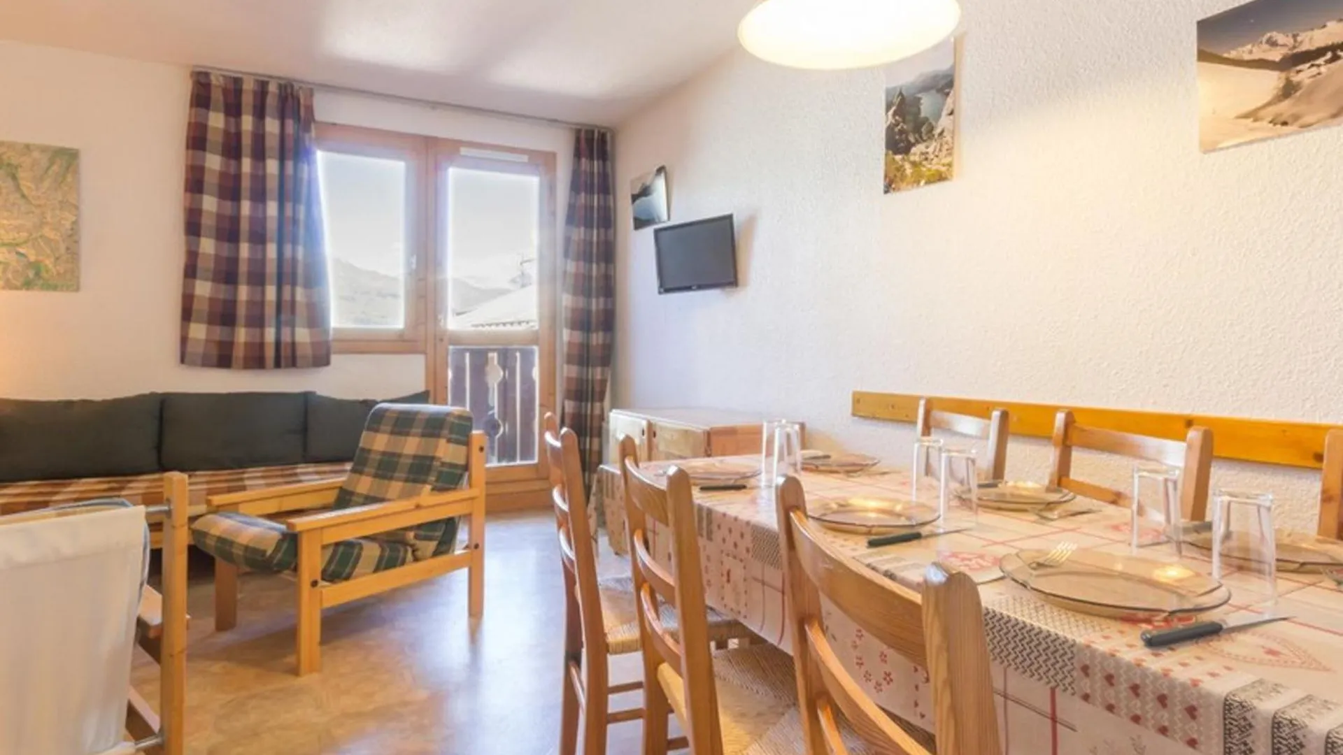 Appartement 2P Centre Station Avec Balcon Et Casier A Ski - Fr-1-181-2533 La Plagne-Tarentaise 0*,  France