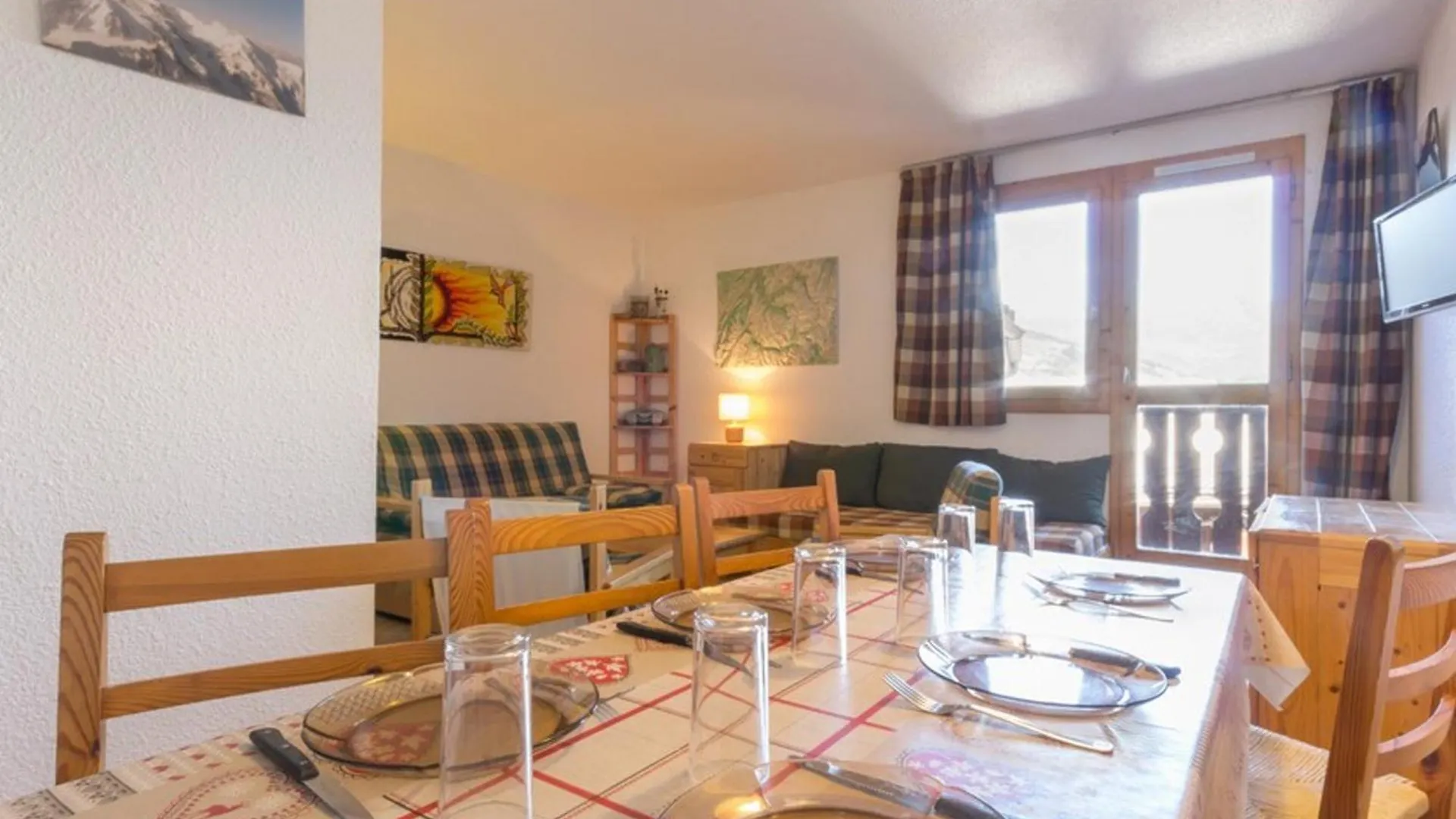 Appartement 2P Centre Station Avec Balcon Et Casier A Ski - Fr-1-181-2533 La Plagne-Tarentaise